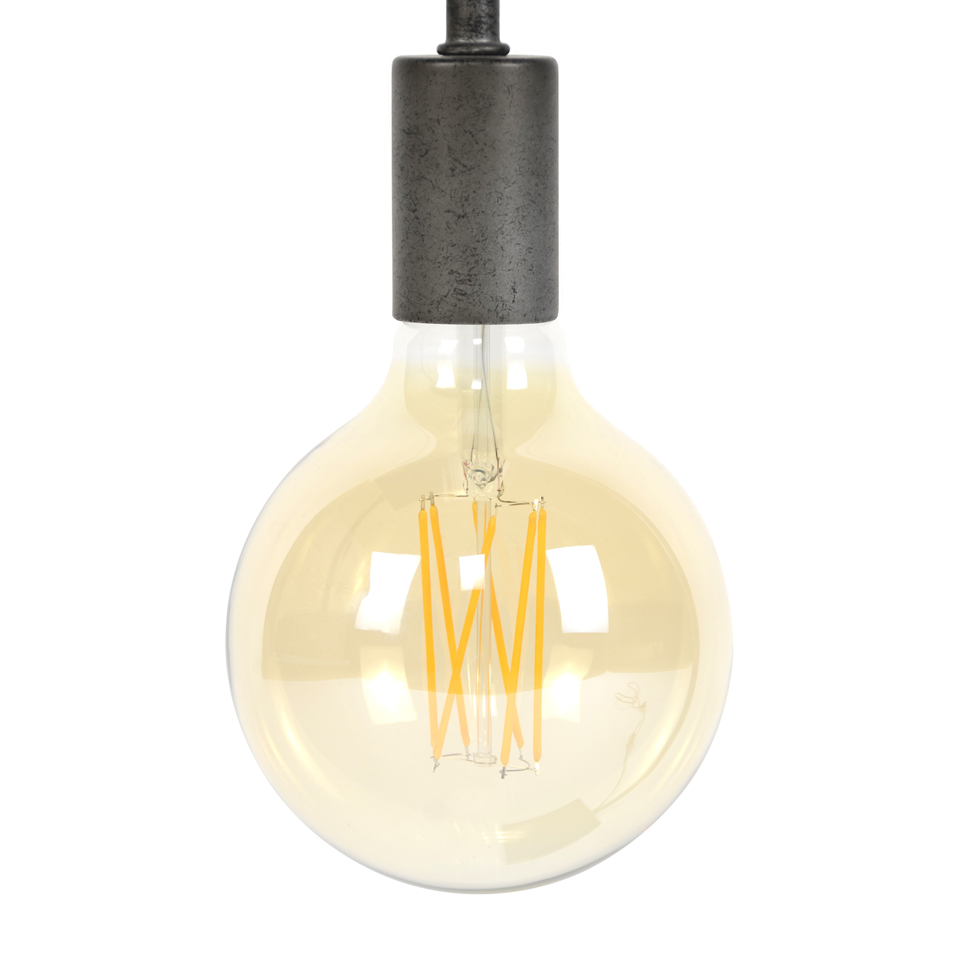 Ampoule LED à filament globe ⌀12,5 - ambre - Image 2