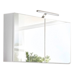 Armoire 2 portes miroir Siena 80cm