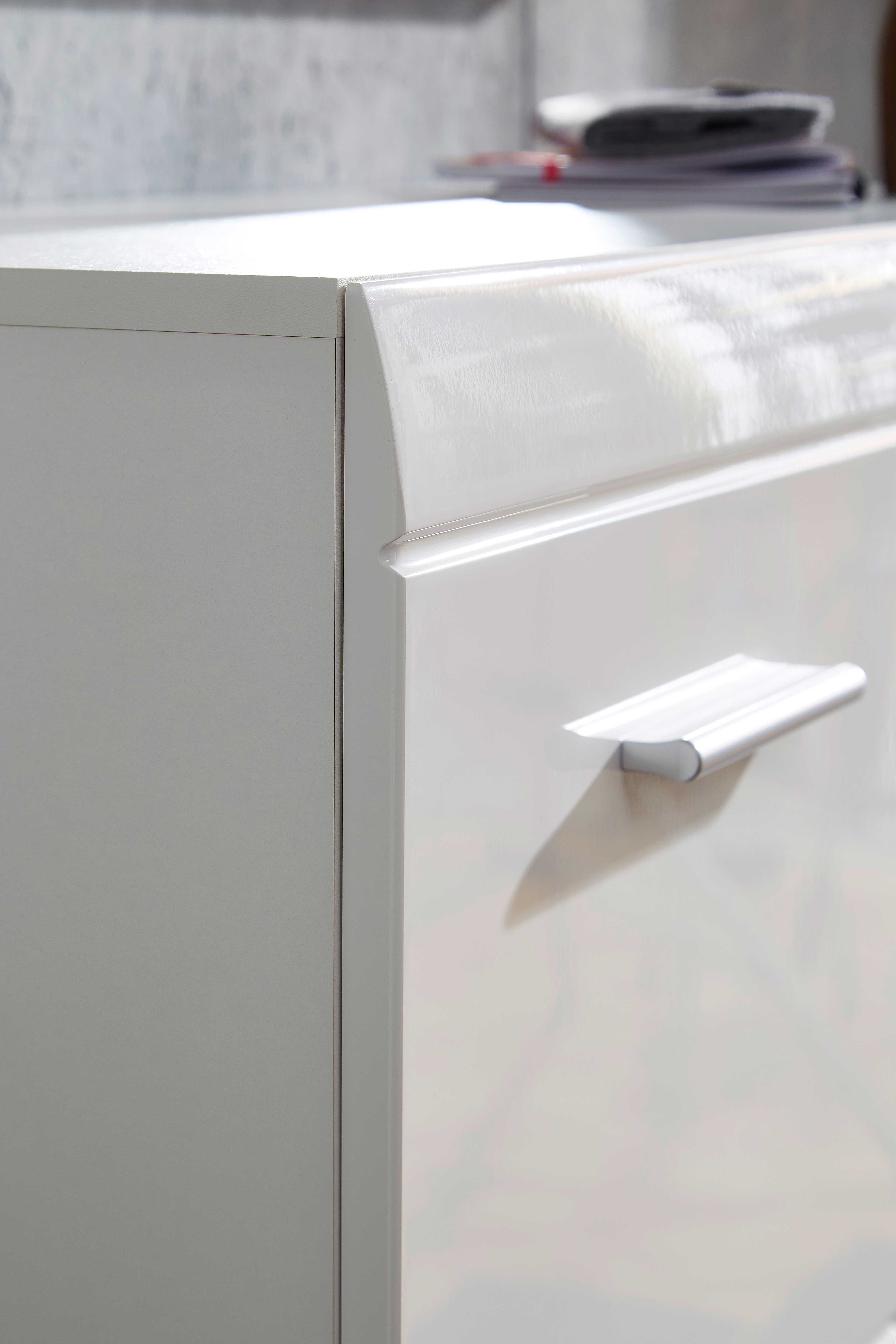 Armoire à chaussures Allan 90cm avec 2 portes - blanc - Image 2