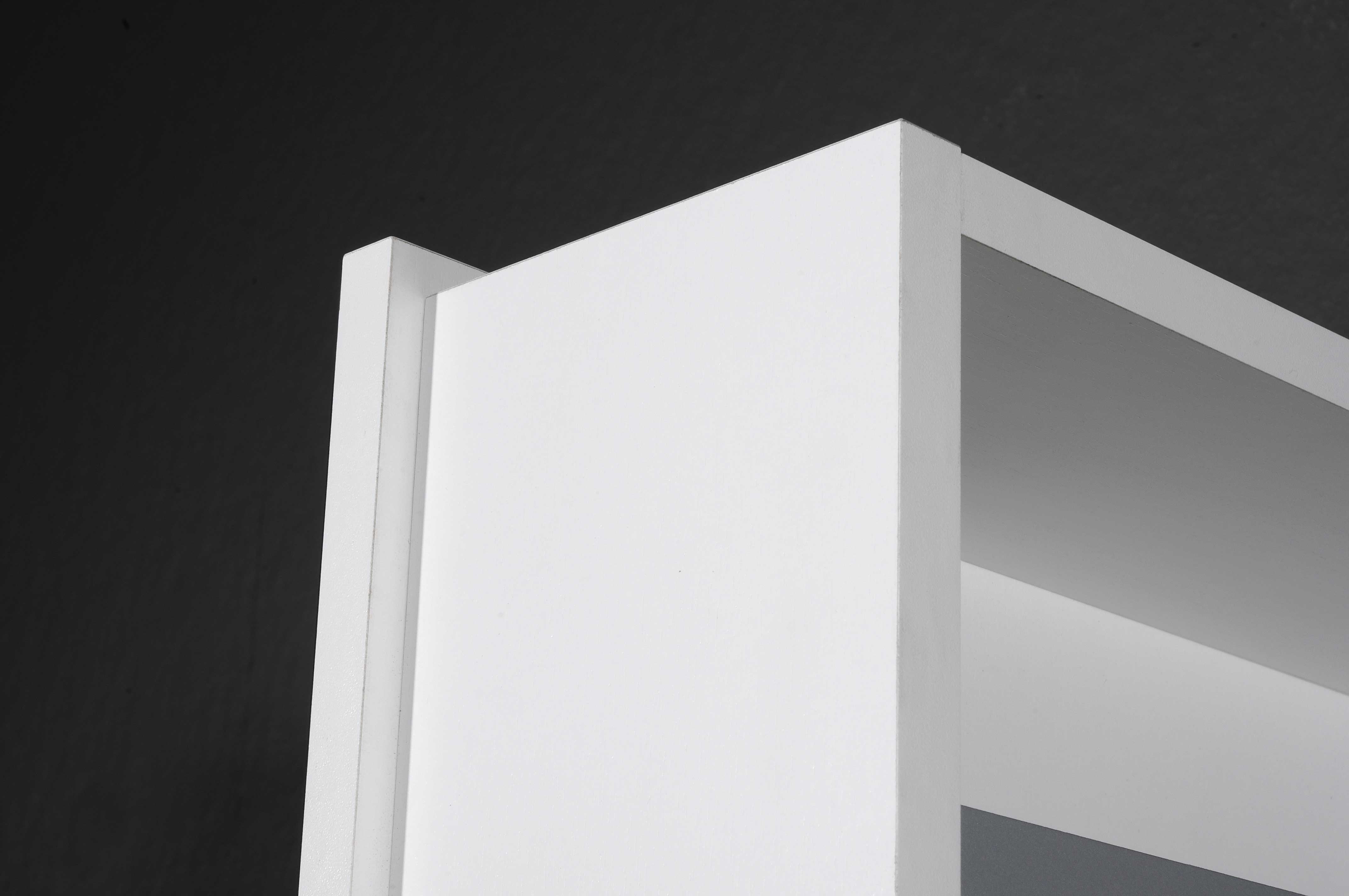 Armoire à chaussures & de rangement pivotante Larsen - blanc - Image 3