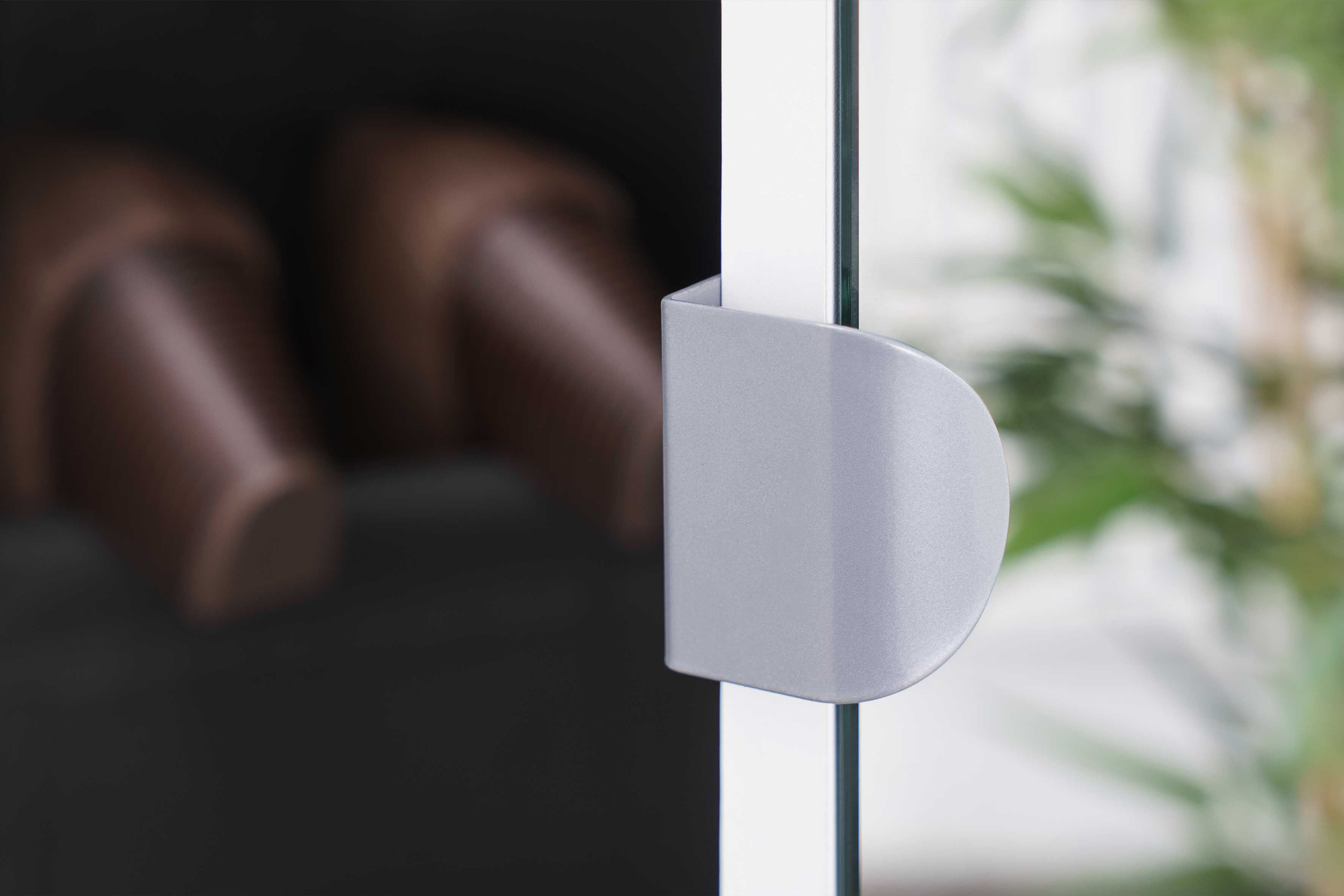 Armoire à chaussures Zuma avec miroir - blanc - Image 3