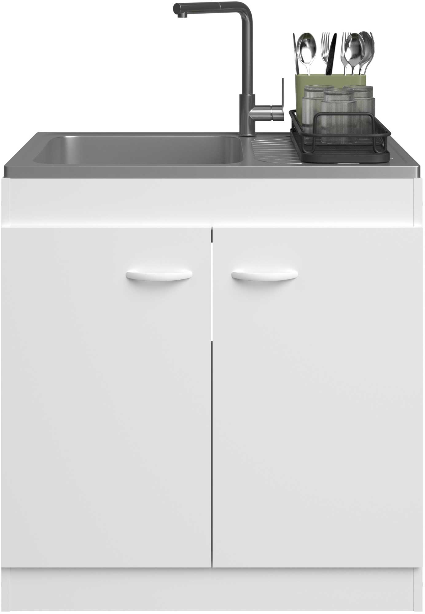 Armoire basse pour évier avec 2 portes (80 cm). - Image 12