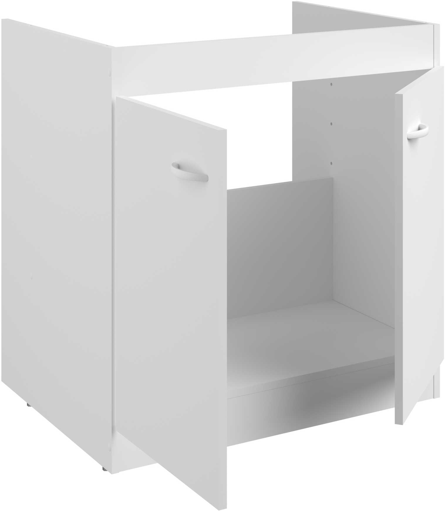 Armoire basse pour évier avec 2 portes (80 cm). - Image 3