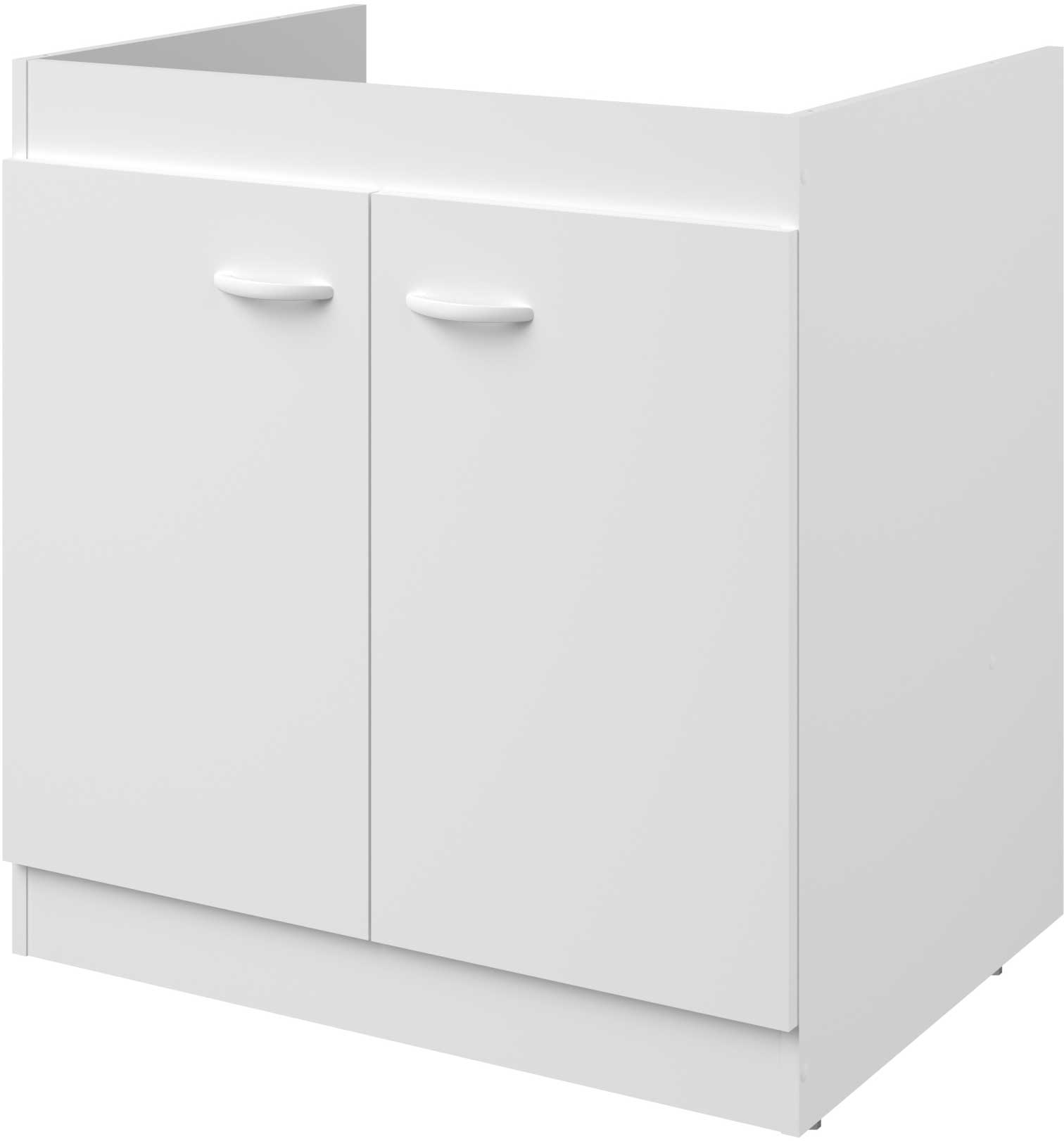 Armoire basse pour évier avec 2 portes (80 cm). - Image 8