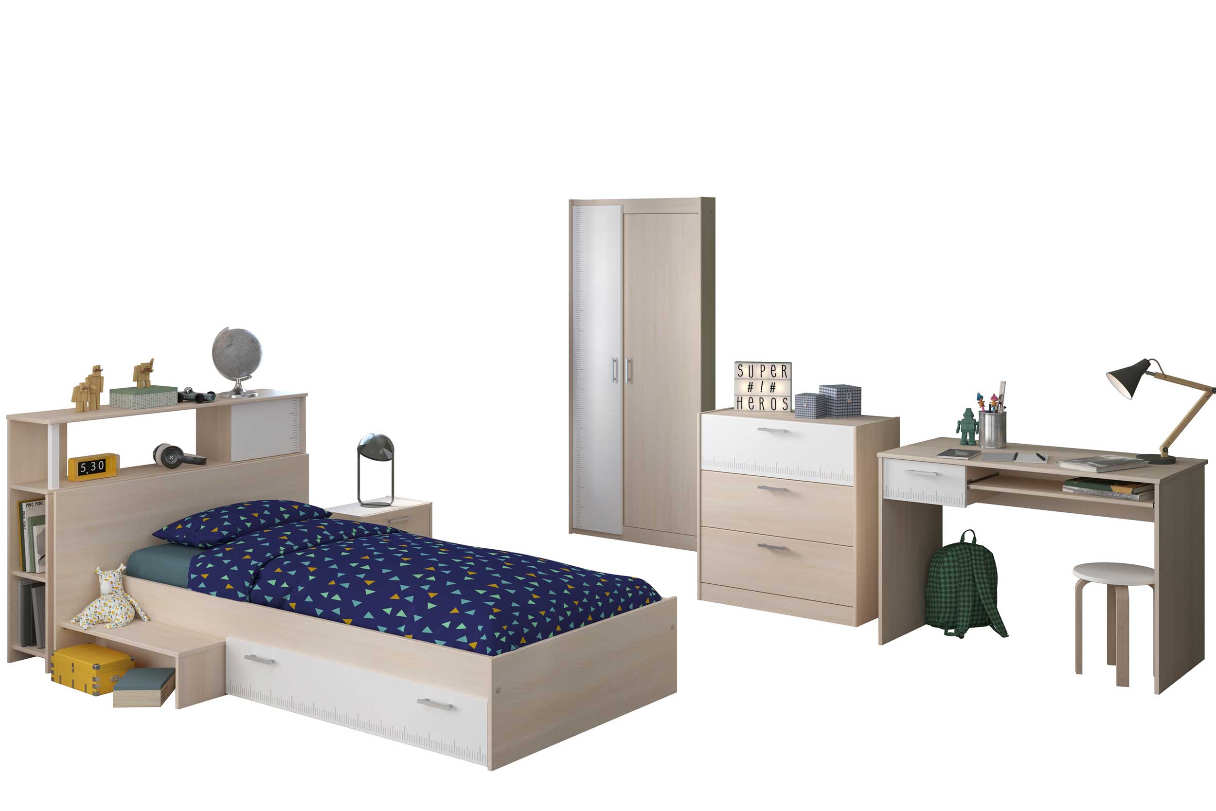 Armoire Carlos 2 portes - Image 4