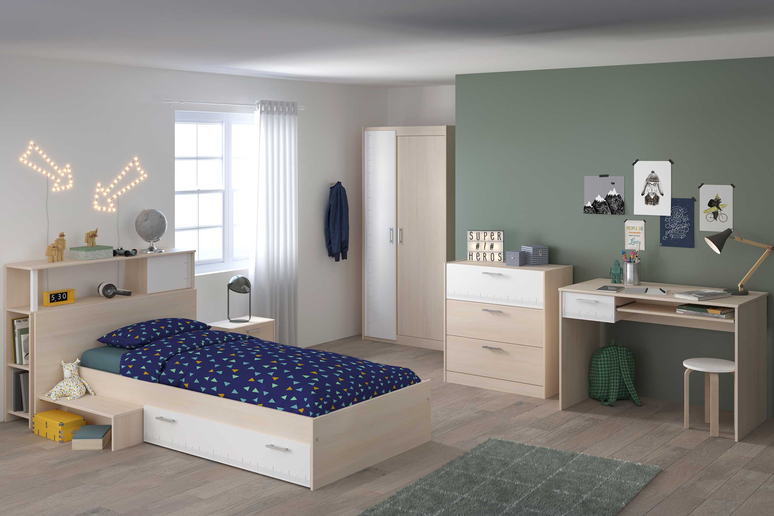 Armoire Carlos 2 portes - Image 9