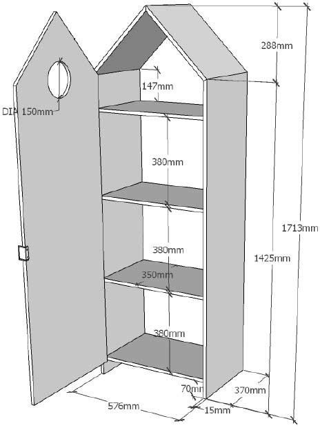 Armoire Casami - blanc - Image 3