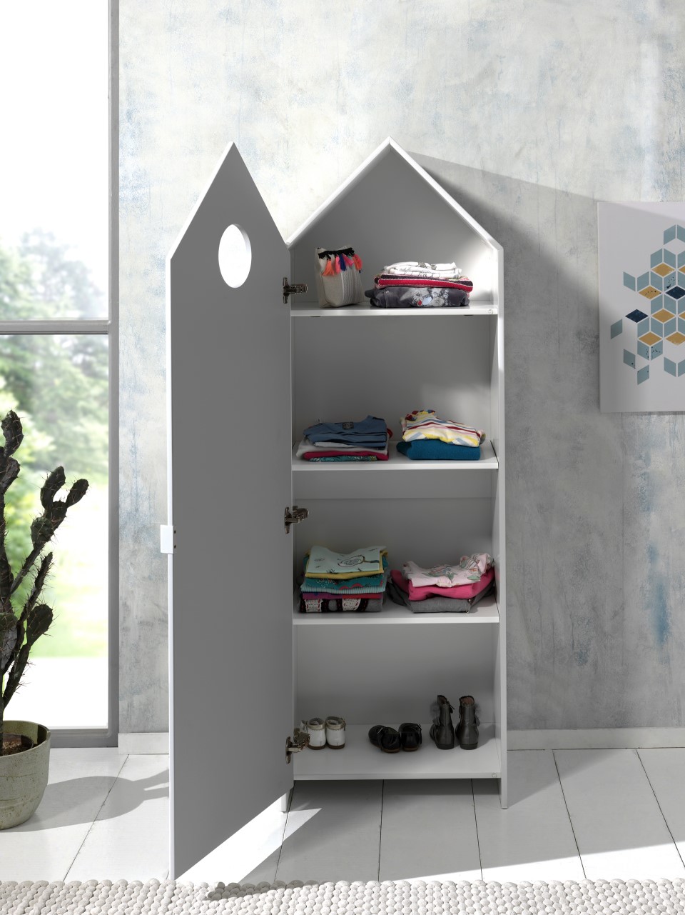 Armoire Casami - blanc - Image 8