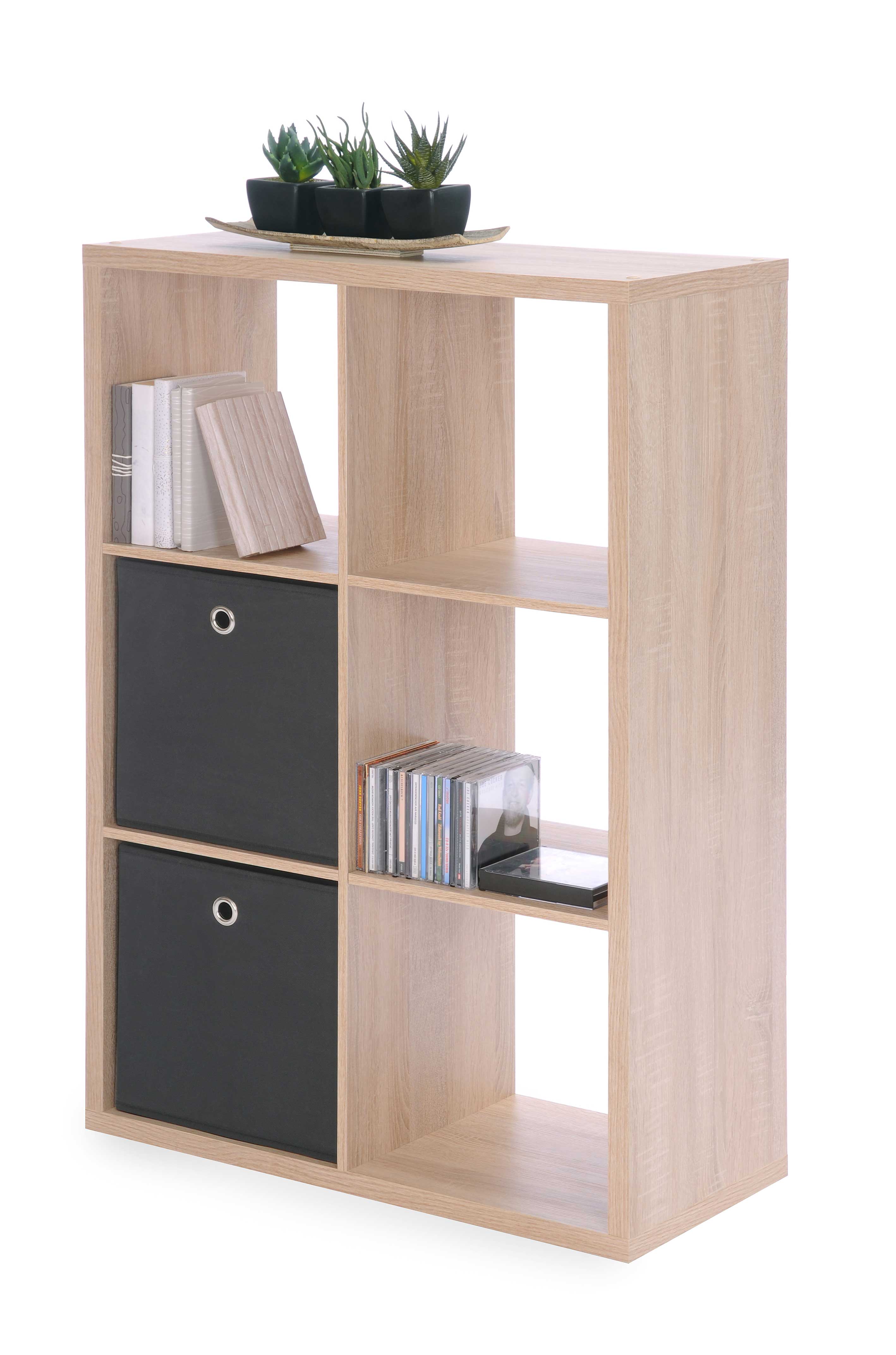 Armoire colonne Max 6 niches - chêne
