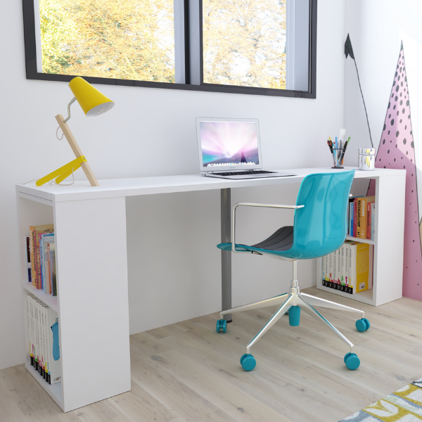 Armoire de bureau Bo0 - blanc - Image 3