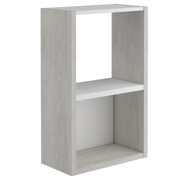 Armoire de bureau Bo0 - pin/blanc - Image 1