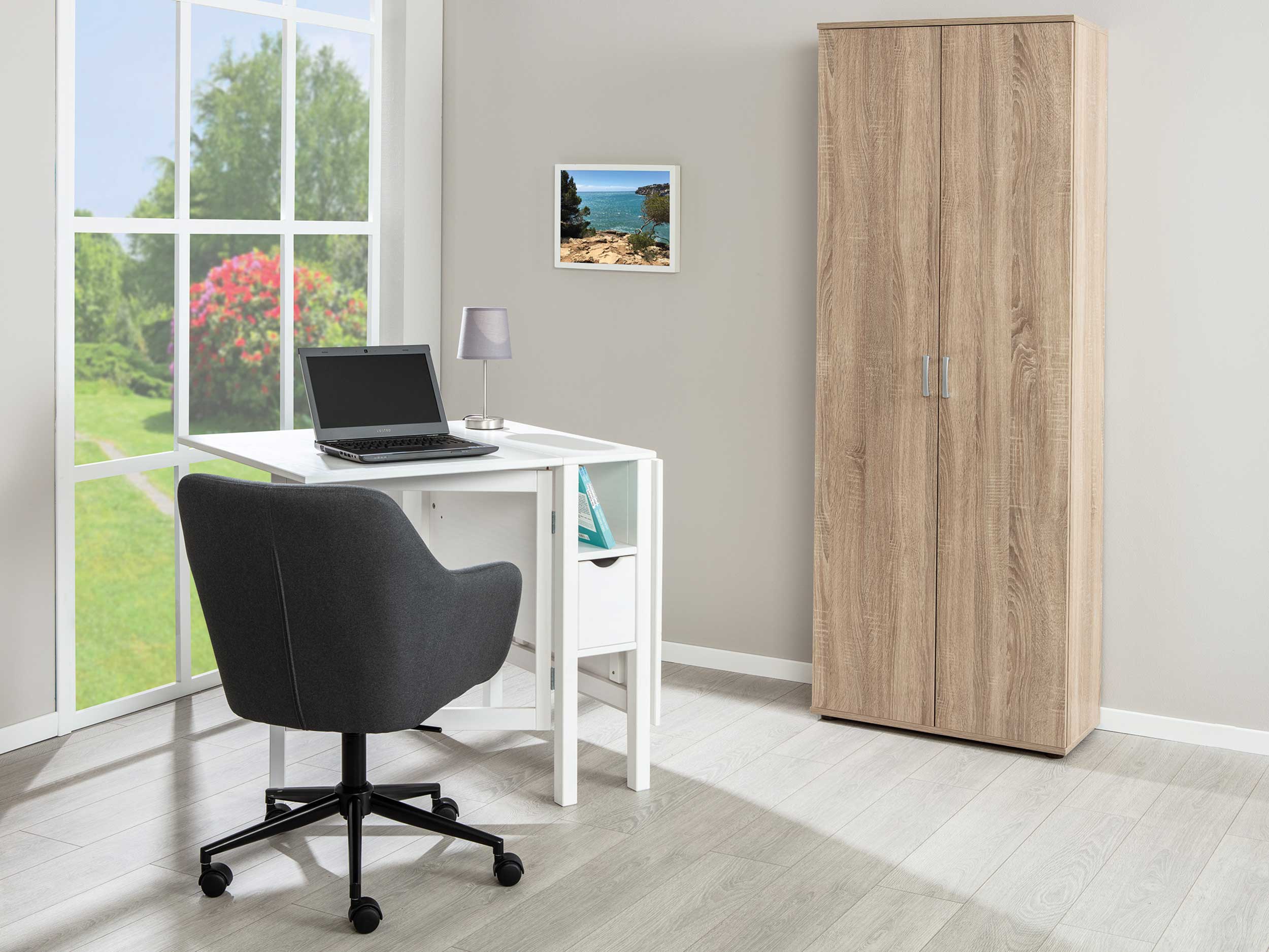 Armoire de rangement Vetra - chêne - Image 7