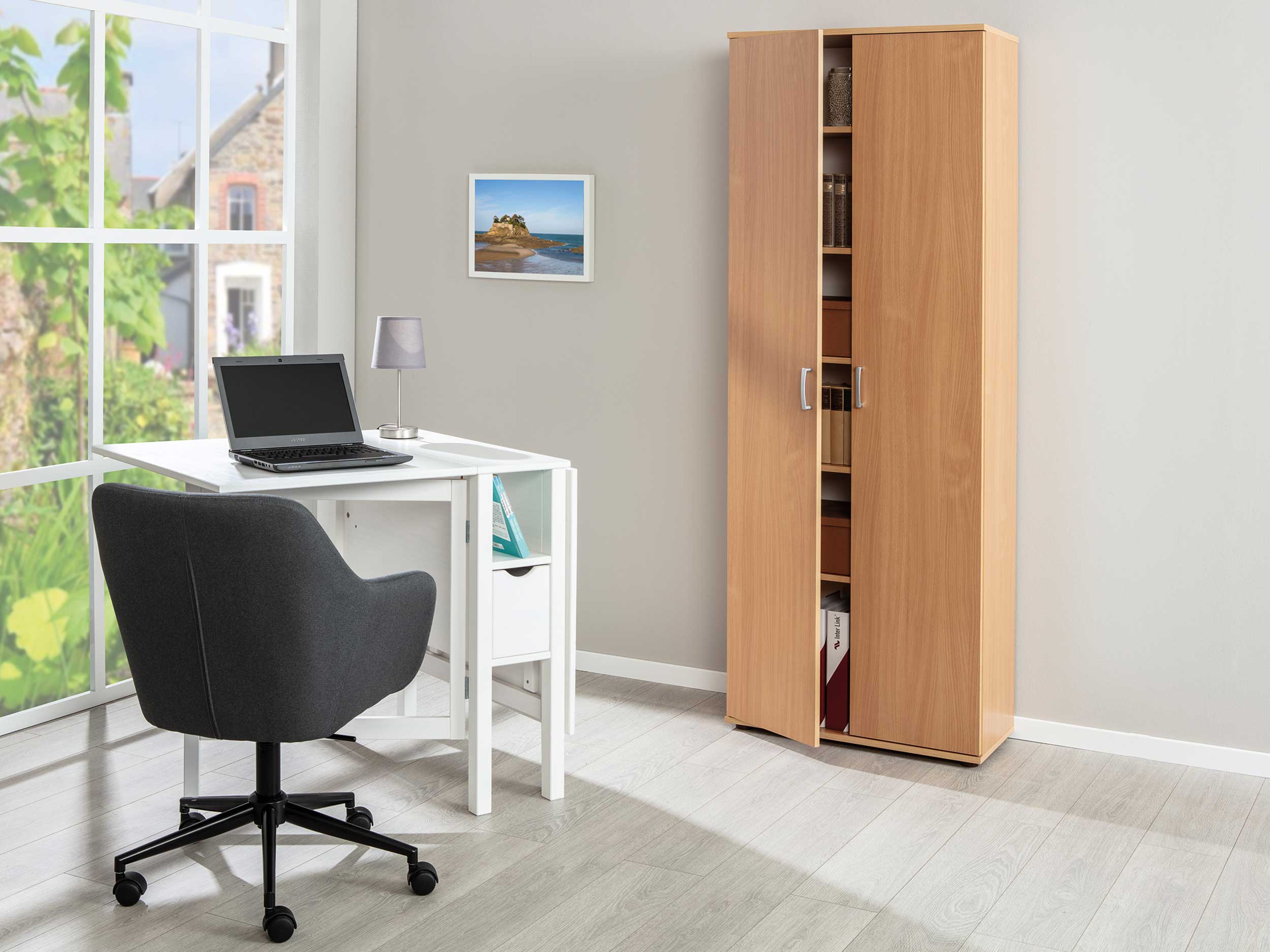 Armoire de rangement Vetra - hêtre - Image 8