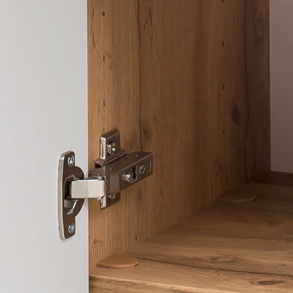 Armoire de salle de bain Pisca 2 portes - chêne - Image 5