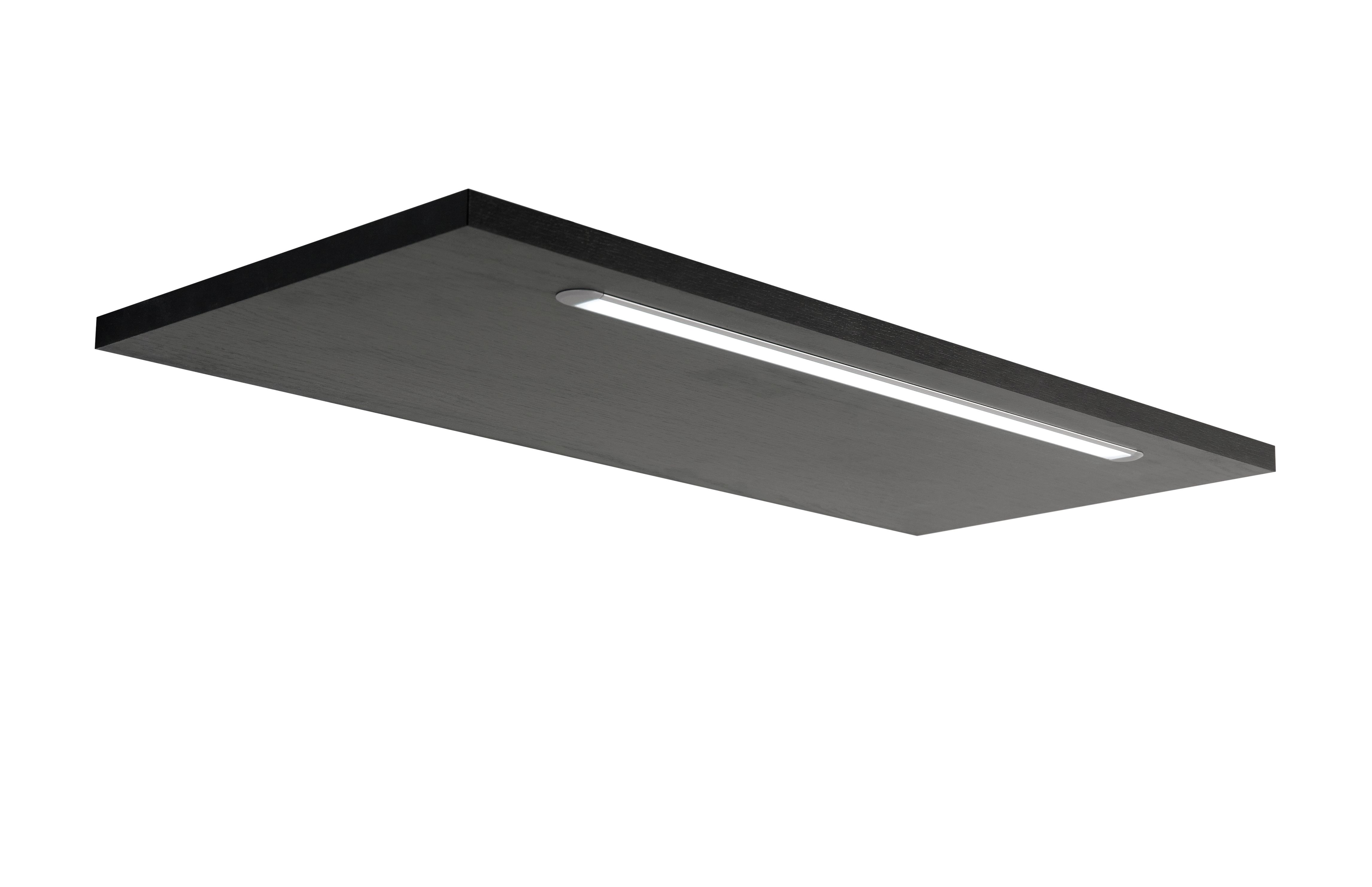 Armoire de toilette Bobbi 90cm modèle 1 3 portes & eclairage LED - graphite - Image 5