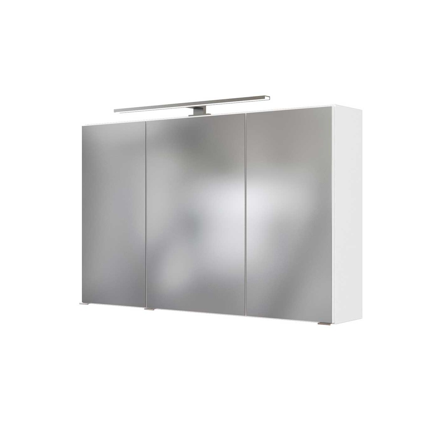 Armoire de toilette Hansen 100cm 3 portes - blanc - Image 12