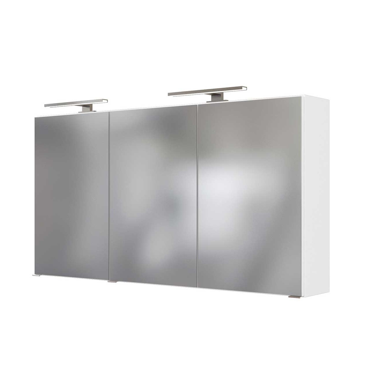 Armoire de toilette Hansen 120cm 3 portes - blanc - Image 11