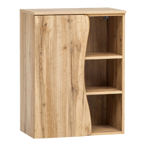 Armoire de toilette Karan 60cm 1 porte - chêne - Image 11