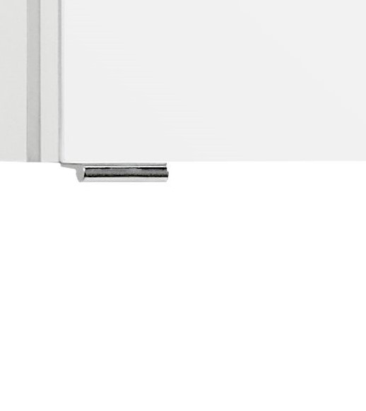 Armoire de toilette Kornel 80cm 3 portes & éclairage LED - blanc - Image 9