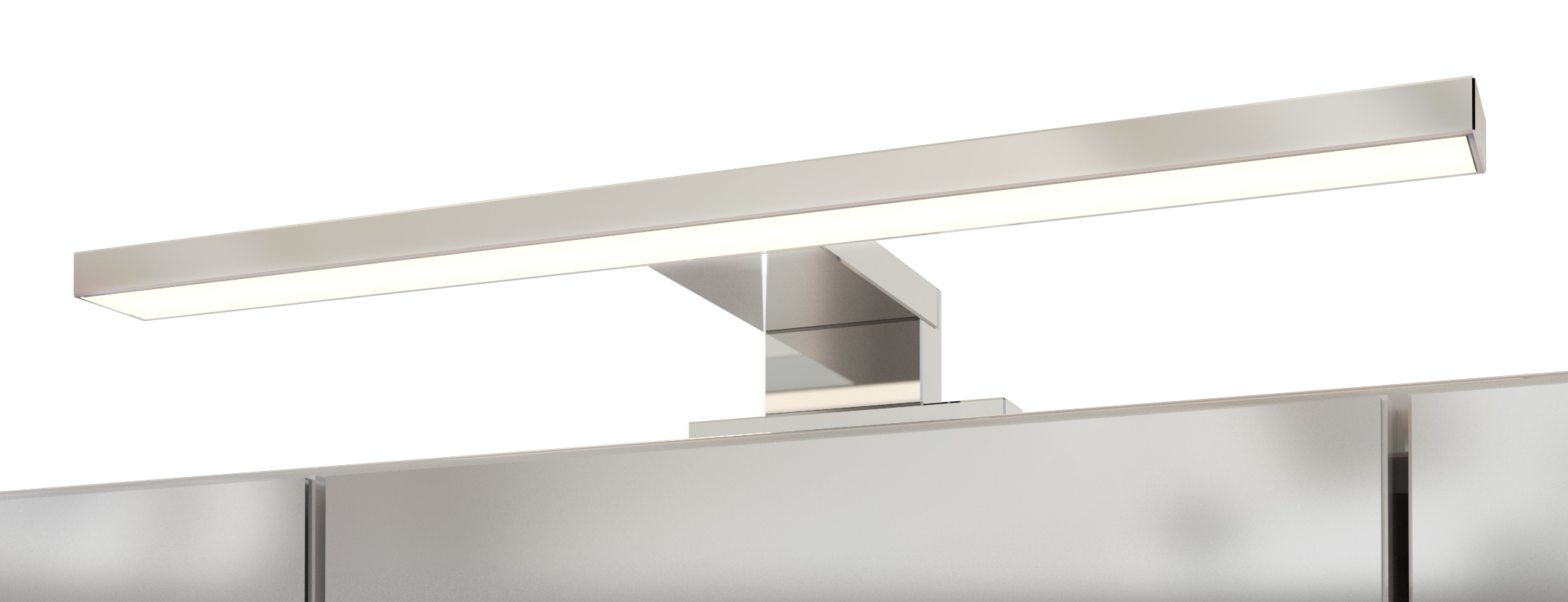 Armoire de toilette Kornel/Luna 80cm 3 portes & éclairage LED - chêne - Image 10