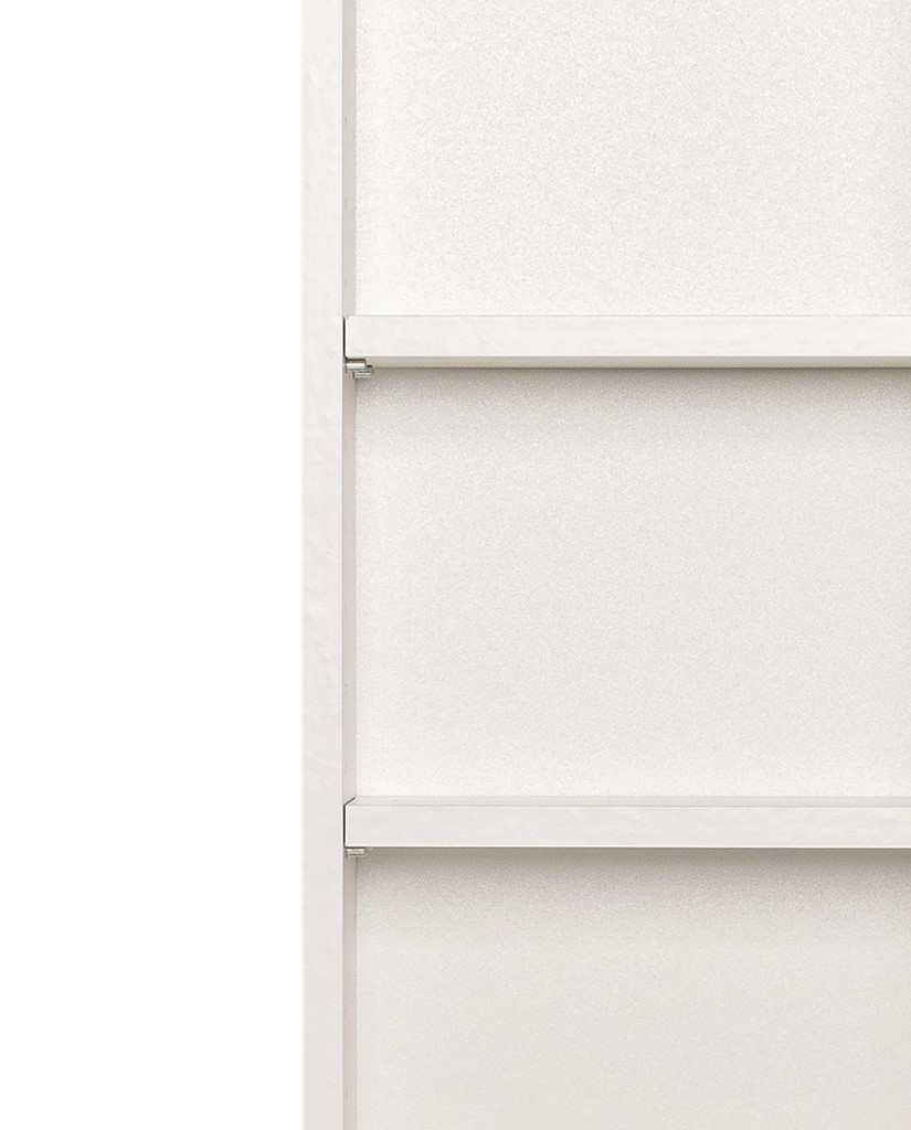 Armoire de toilette Pollet 60cm 3 portes - blanc - Image 5