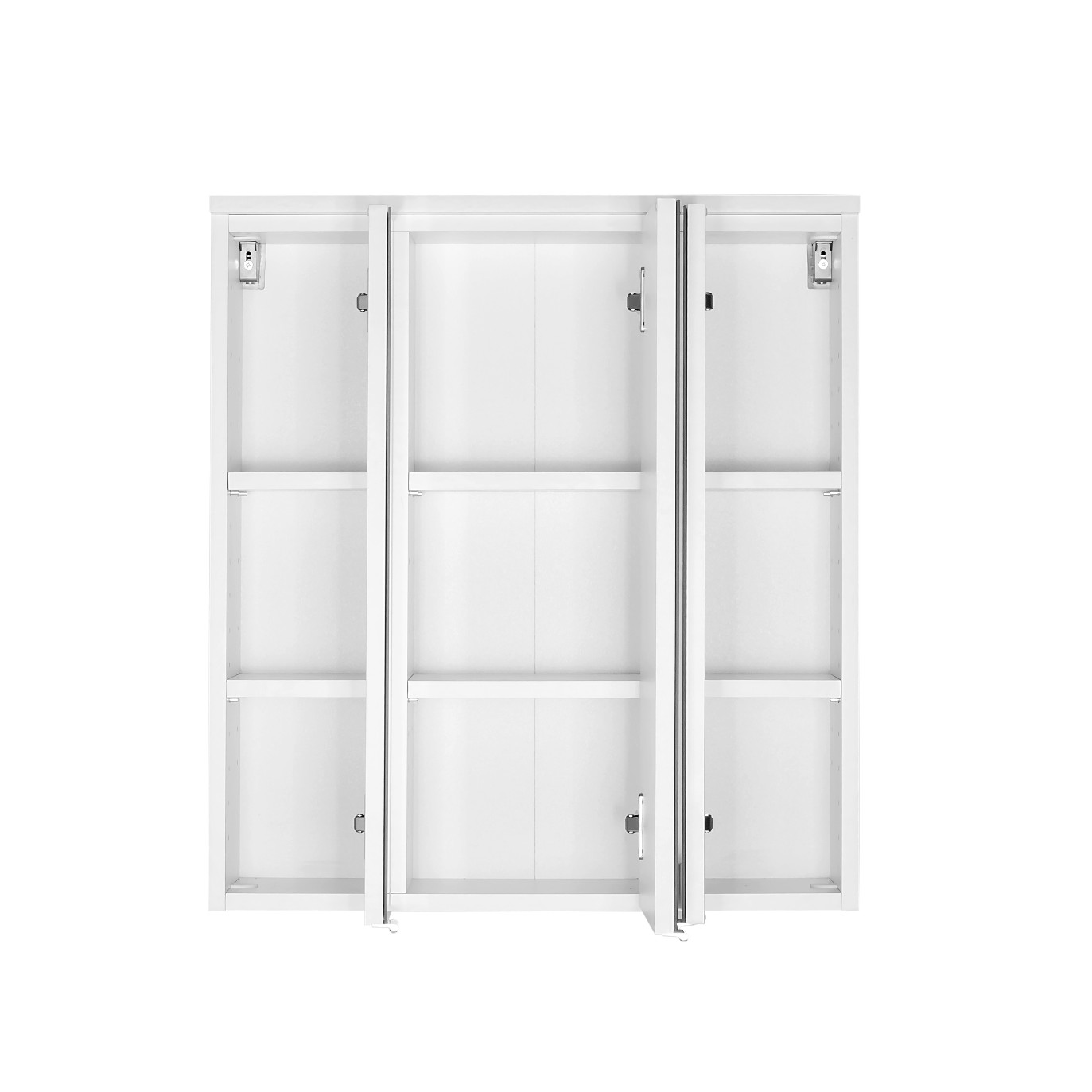 Armoire de toilette Pollet 60cm 3 portes - blanc - Image 8