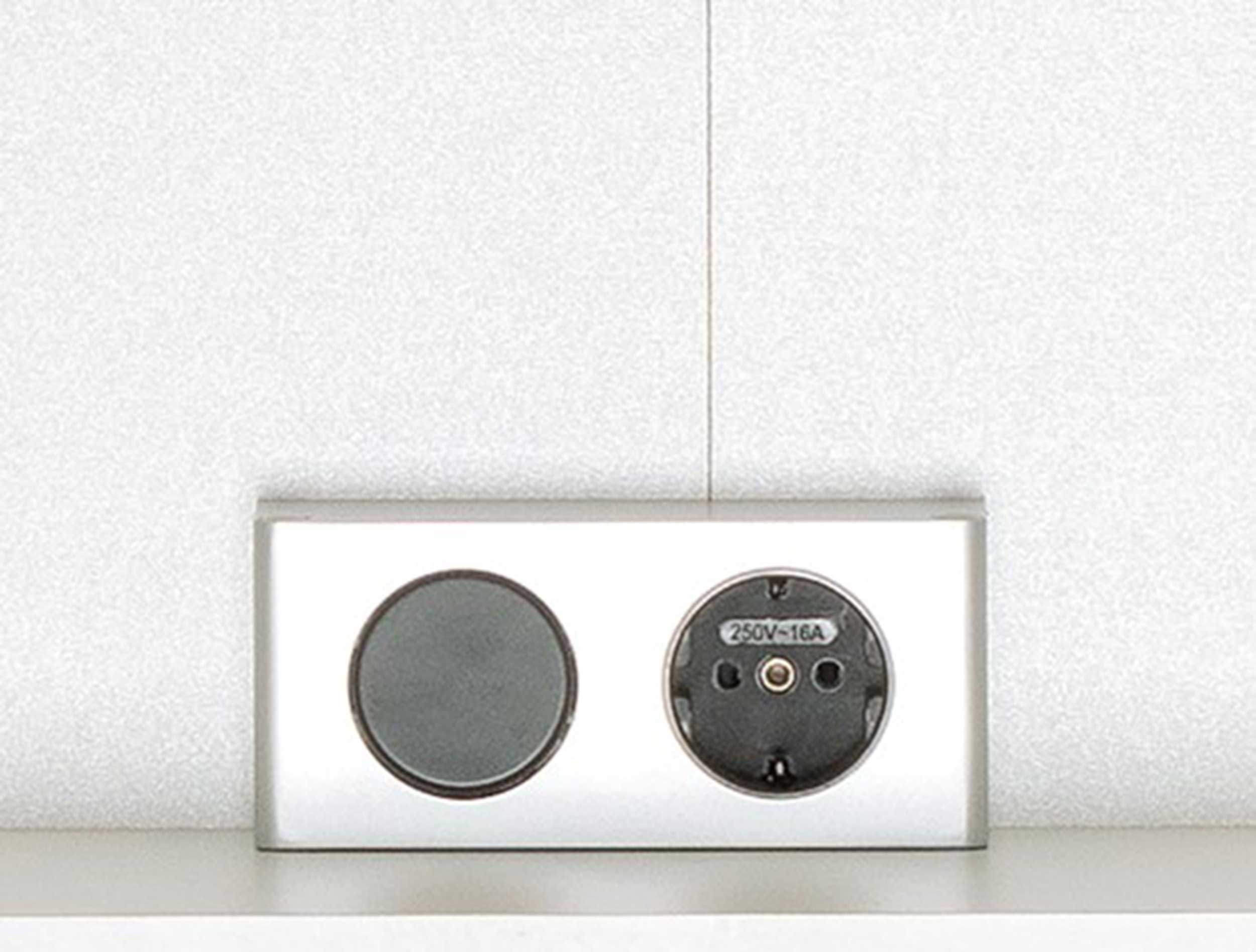 Armoire de toilette Ricca 60cm 2 portes - blanc - Image 7