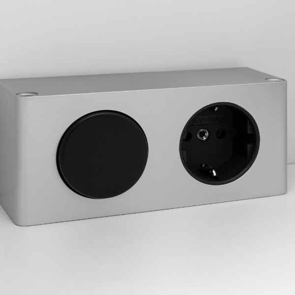 Armoire de toilette Vikas 100cm 3 portes avec éclairage - anthracite - Image 10