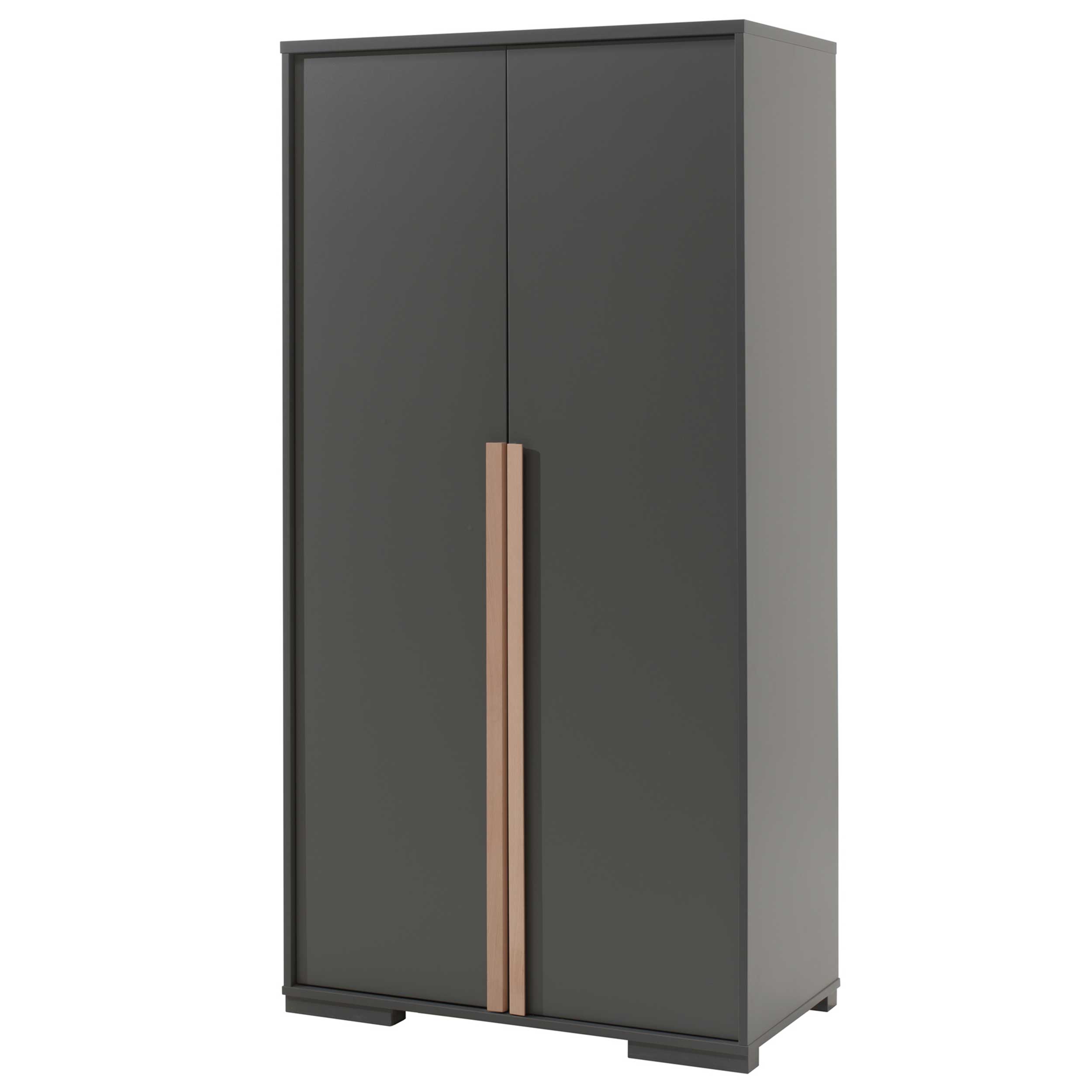 Armoire London 98cm avec 2 portes - anthracite - Image 8