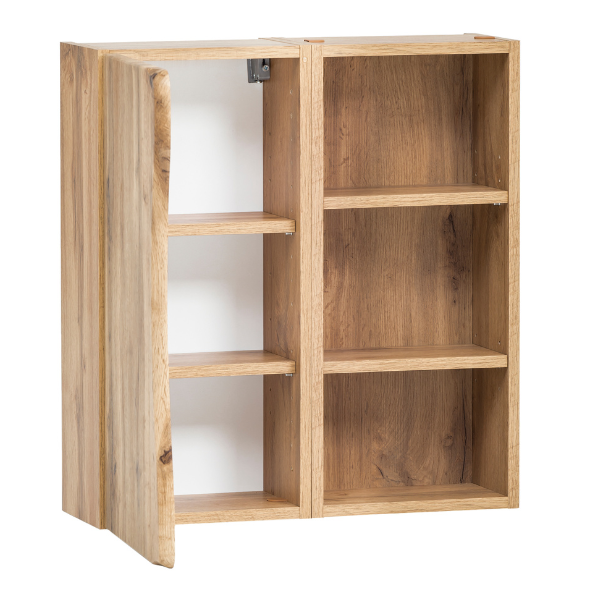 Armoire murale Karan 60cm 1 porte - chêne - Image 8