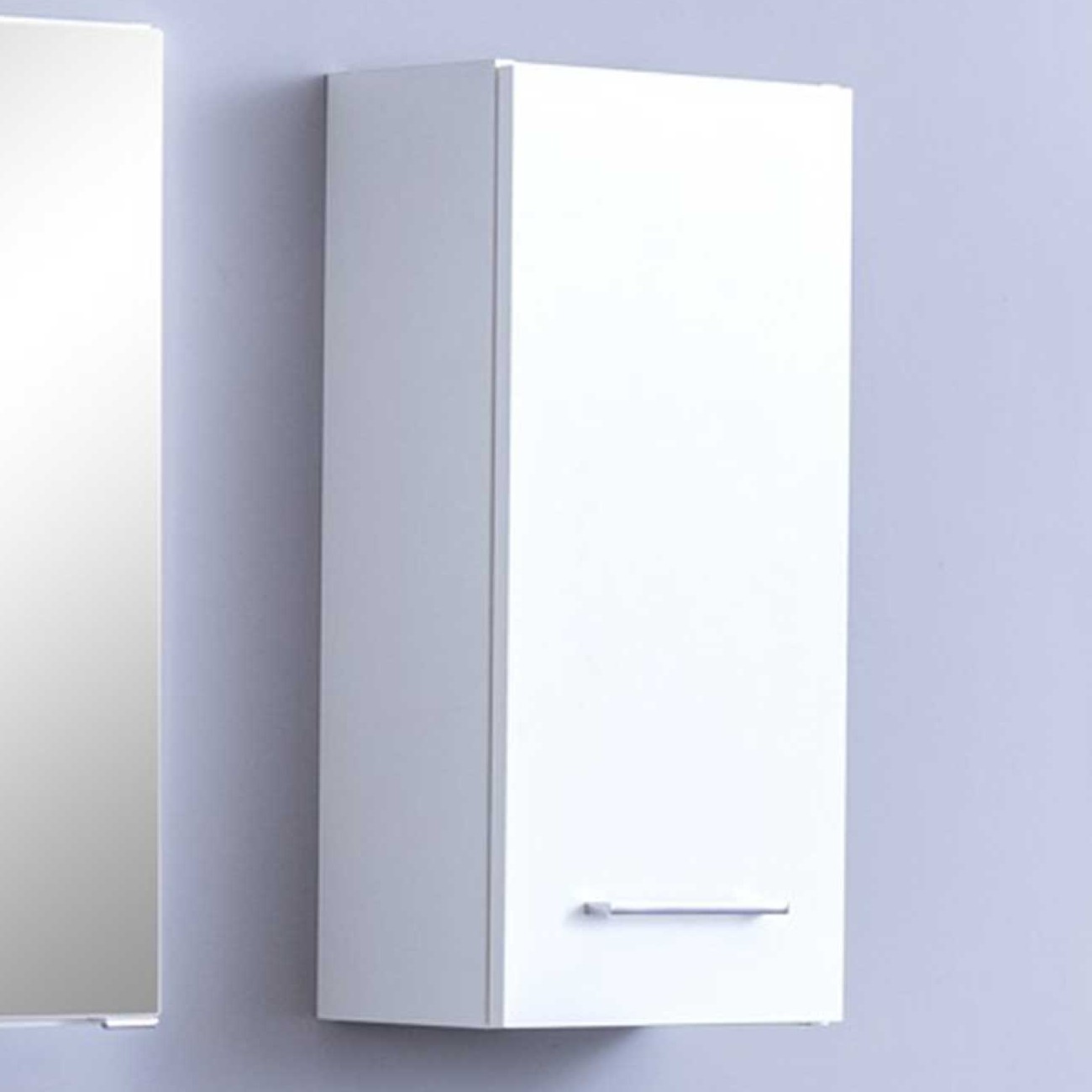 Armoire murale Pares 30cm 1 porte - blanc