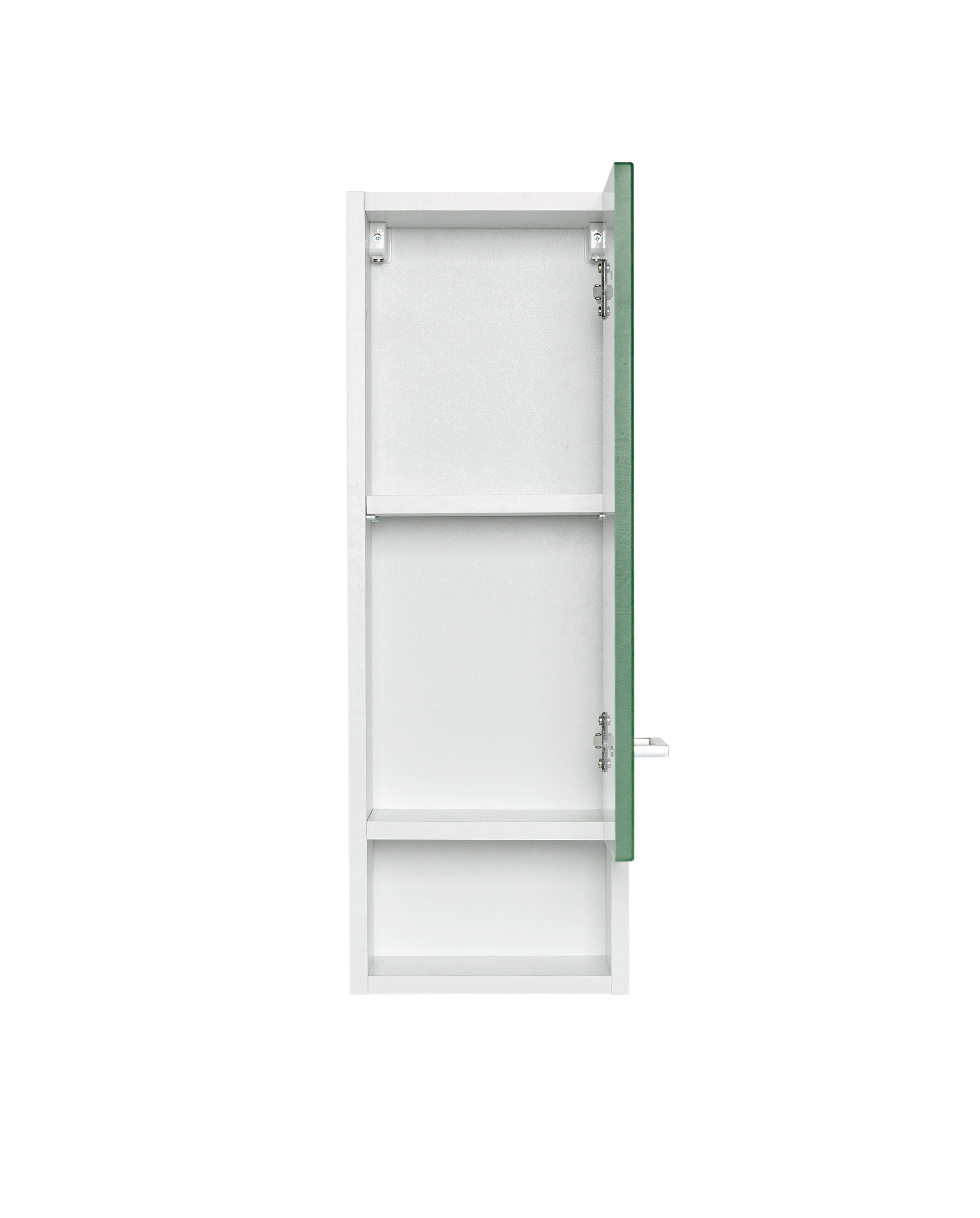 Armoire murale Ricca 25cm 1 porte - blanc/vert - Image 7