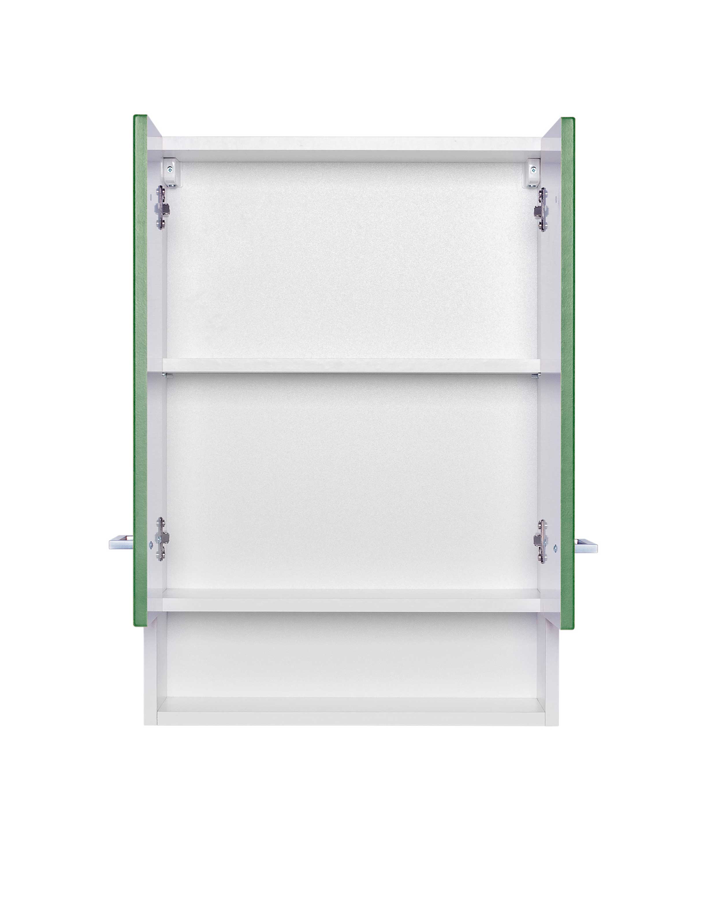 Armoire murale Ricca 50cm 2 portes - blanc/vert - Image 7