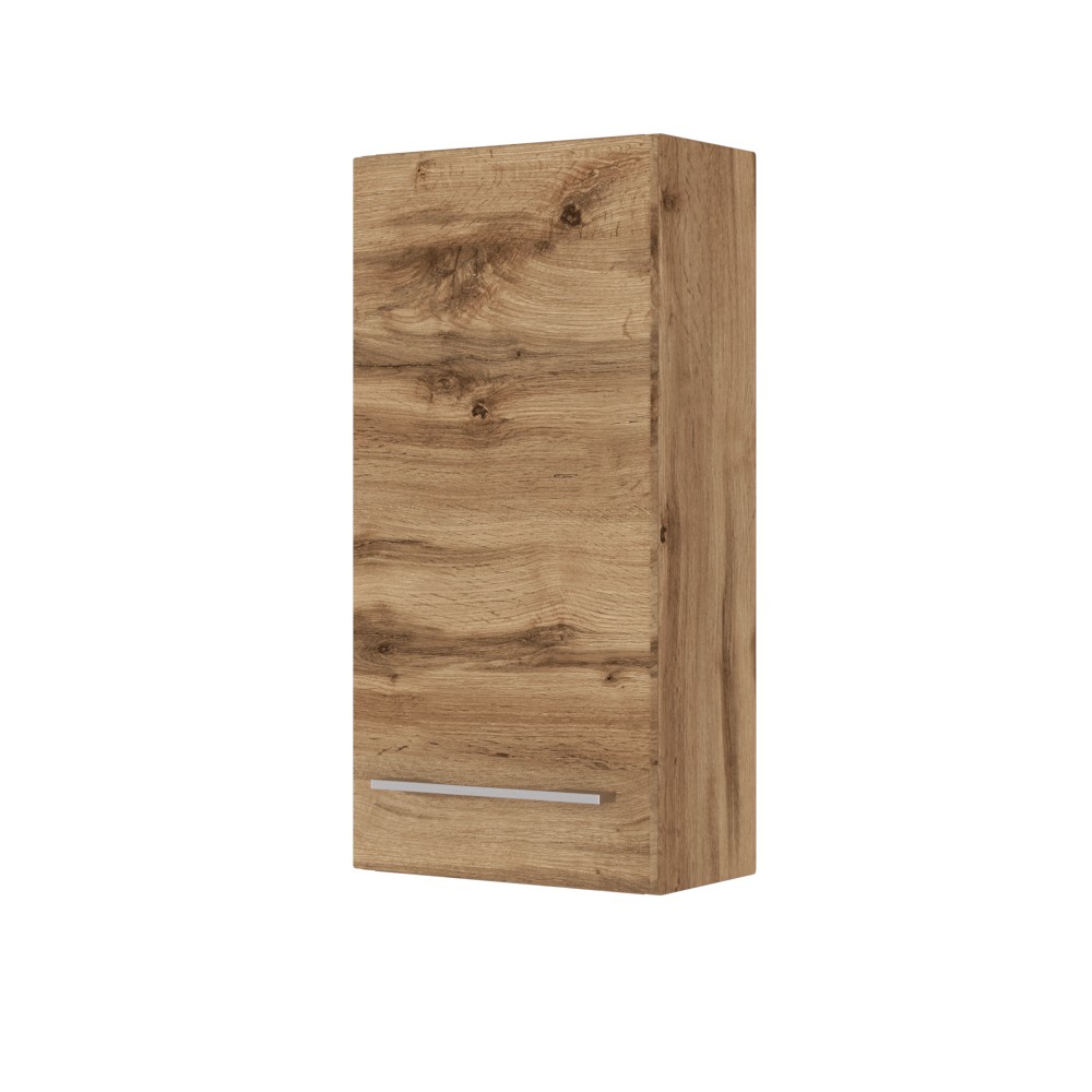 Armoire murale Sefa 30 cm 1 porte - chêne wotan - Image 9