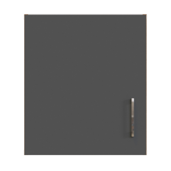 Armoire murale Sorrella 50cm 1 porte - anthracite/chêne - Image 9