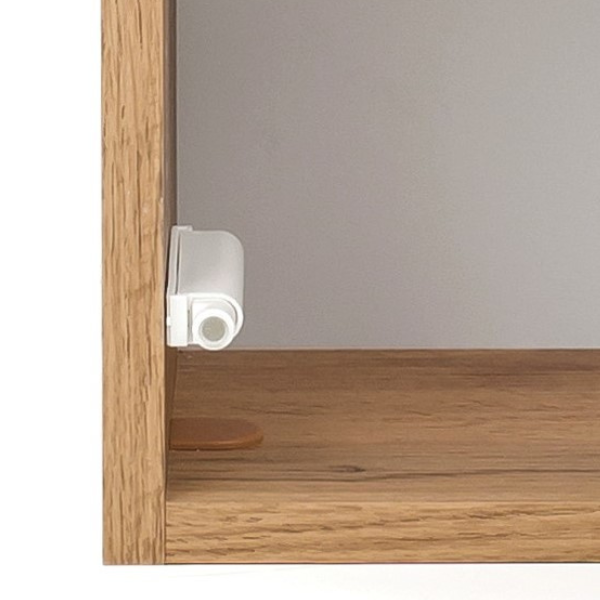 Armoire murale Vikas 40cm 1 porte - chêne - Image 5