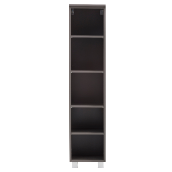 Armoire ouverte Karan 30x35x130cm - anthracite - Image 8