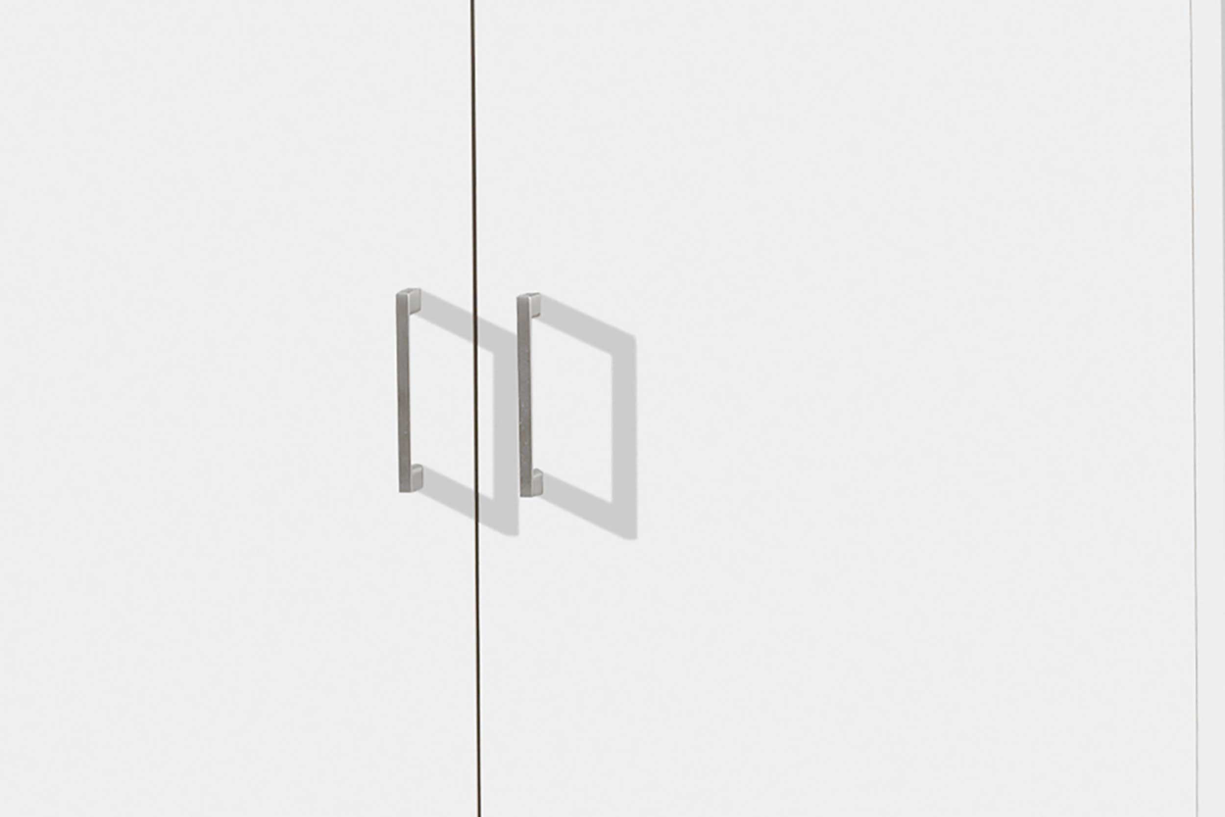 Armoire Ray 80cm avec 2 portes - blanc - Image 5