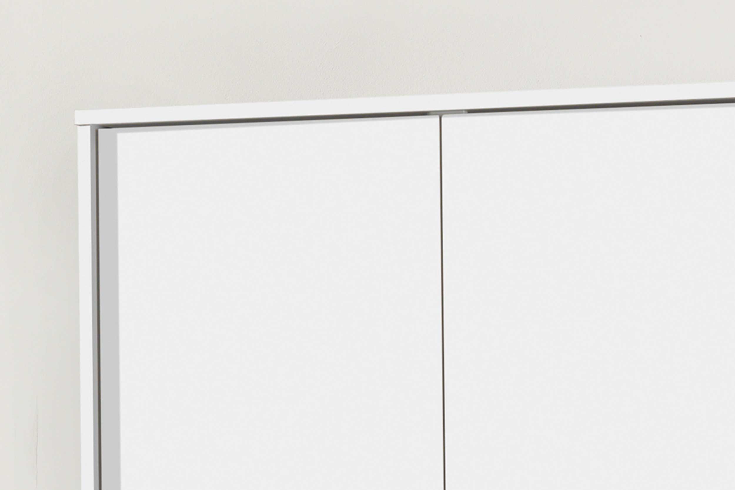 Armoire Ray 80cm avec 2 portes - blanc - Image 6