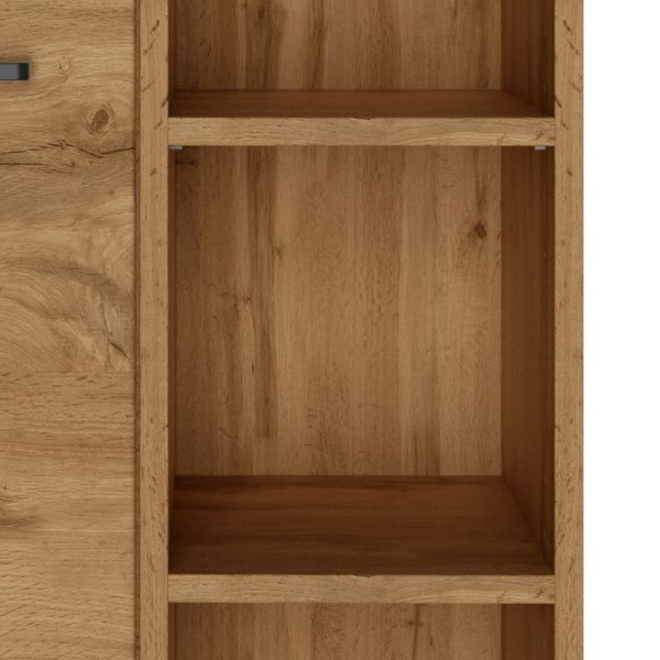 Armoire salle de bain Malvo 55cm 2 portes - chêne - Image 6