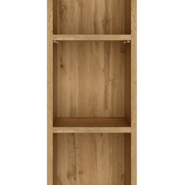 Armoire salle de bain ouverte Malvo 25cm 4 étagères - chêne - Image 5