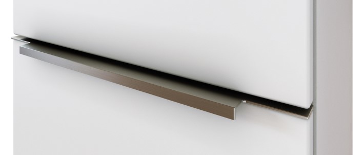 Armoire salle de bains Hansen 40cm 1 porte & 1 tiroir - blanc - Image 3