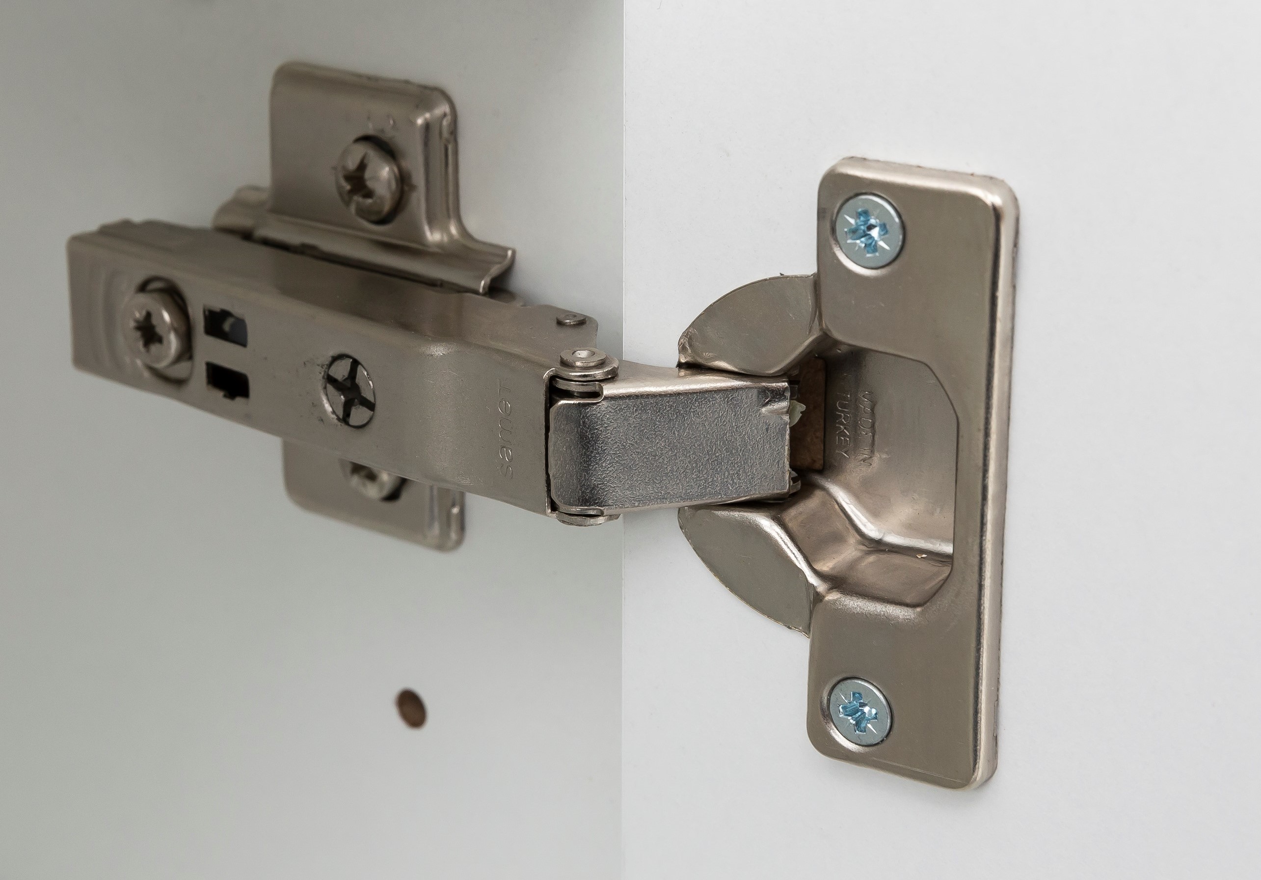 Armoire salle de bains Pisca 40cm 1 porte & 1 tiroir - blanc - Image 2