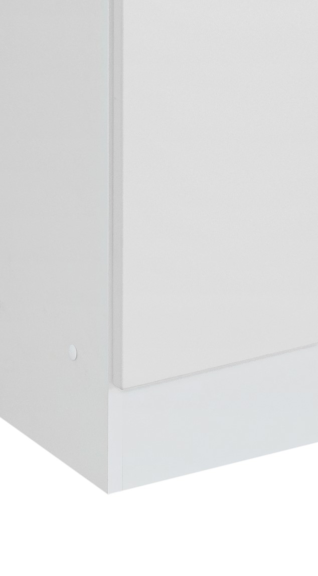 Armoire salle de bains Ricca 25cm 1 porte & 1 tiroir - blanc/gris clair - Image 8