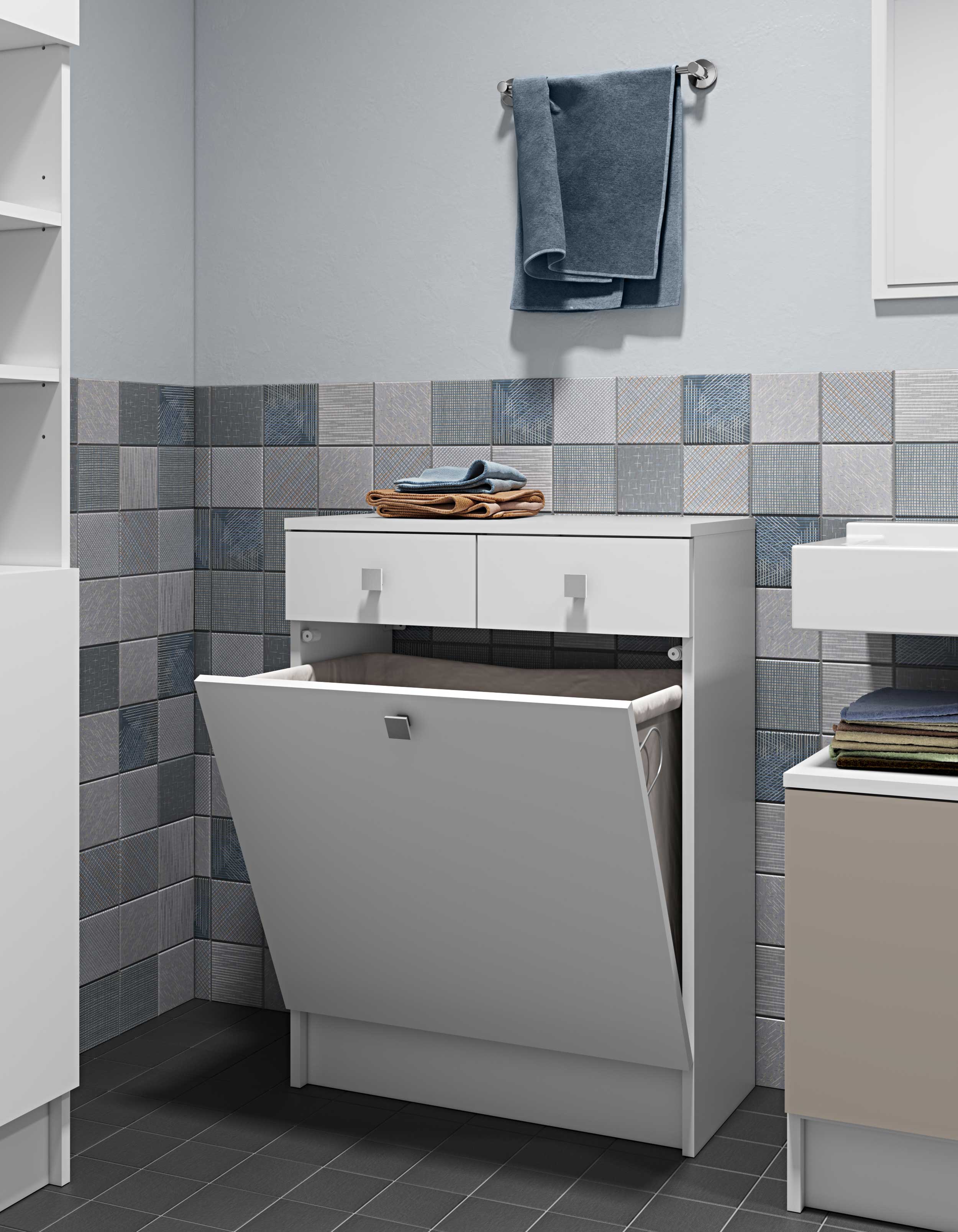 Armoire salle de bains Variety - blanc - Image 6