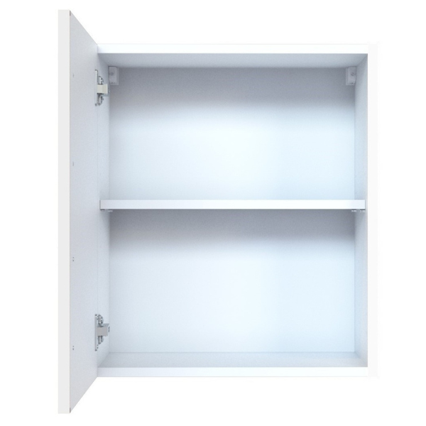 Armoire suspendue Ragnar 50cm - blanc brillant - Image 6