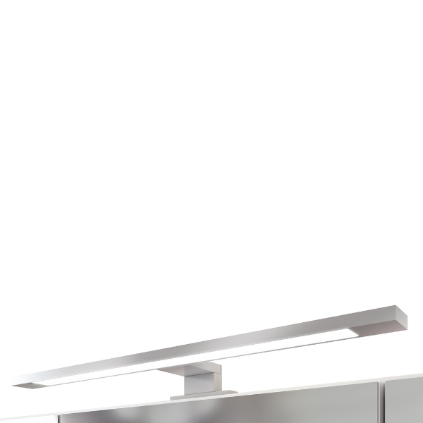 Armoire toilette Karan 120cm 3 portes avec éclairage - anthracite - Image 7