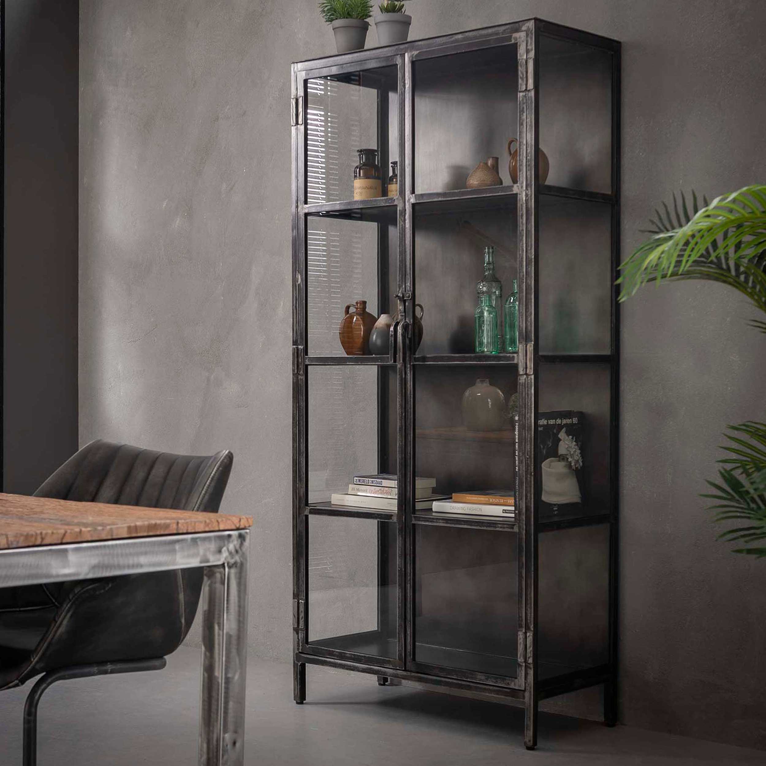 Armoire vitrée Raft Metal
