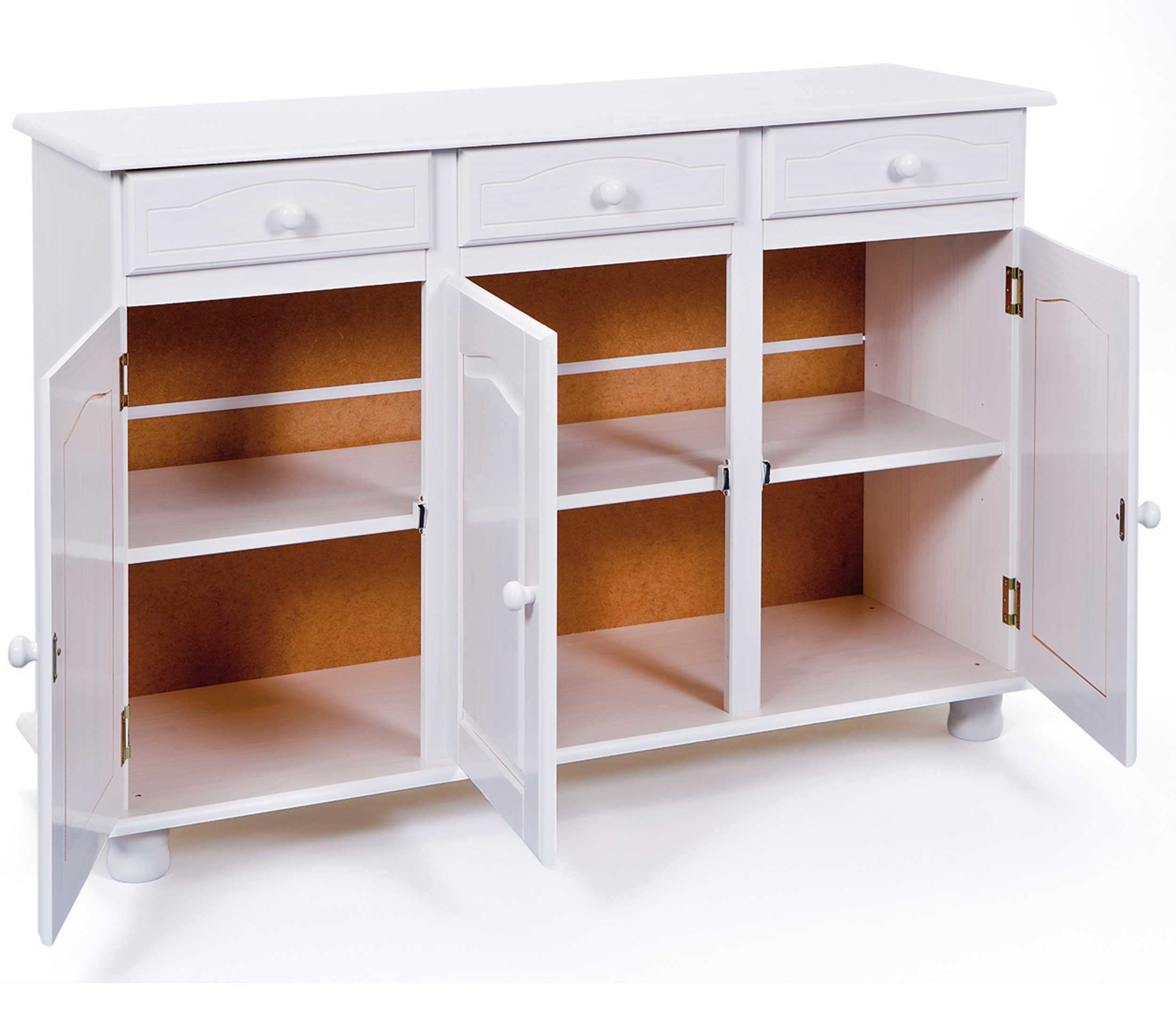 Bahut Abaco (3 portes) - blanc - Image 11