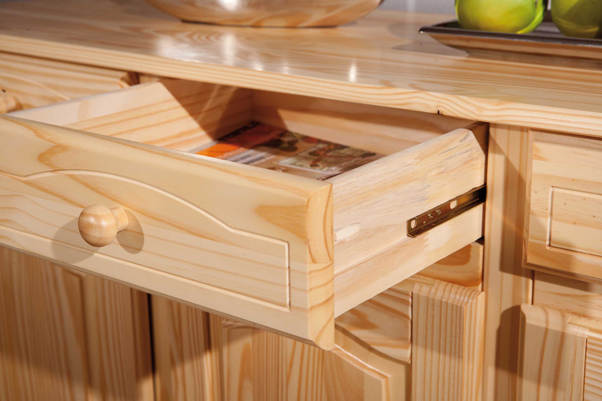 Bahut Abaco (3 portes) - brun - Image 4